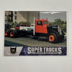 Super Trucks CAT Scale Collector Limited Card Series 1 #34 1994 Ford AeroMax 120